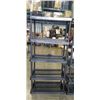 Image 2 : 2 BLACK PLASTIC RACKS