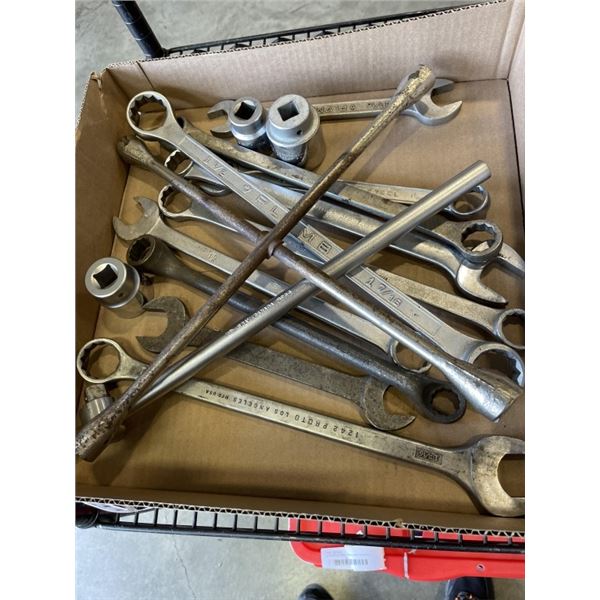 VINTAGE WRENCHES AND TIRE WRENCHES