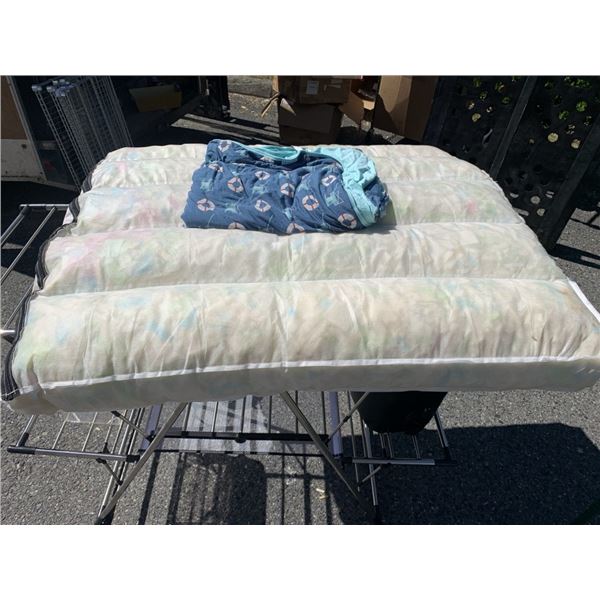 XL PET CUSHION, KIOKEE PANTS DOUBLE THROW BLANKET