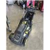 Image 2 : RYOBI 40V 20 INCH BRUSHLESS LAWNMOWER WITH CHARGER, ONE BATTERY 6AH, WORKING
