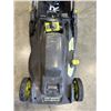 Image 3 : RYOBI 40V 20 INCH BRUSHLESS LAWNMOWER WITH CHARGER, ONE BATTERY 6AH, WORKING