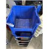 Image 2 : 4 STACKING PARTS BINS APPROX 17" x 17"