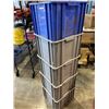 Image 5 : 4 STACKING PARTS BINS APPROX 17" x 17"