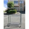 Image 1 : THREE-TIER METAL METRO STYLE ROLLING RACK