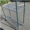 Image 3 : THREE-TIER METAL METRO STYLE ROLLING RACK