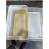 Image 2 : 15 STACKING STORAGE BINS W/ LIDS