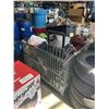 Image 1 : PALLET OF ASSORTED GOODS, CONTENTS OF REPOSESSSED VEHICLES, BIN NOT INCLUDED