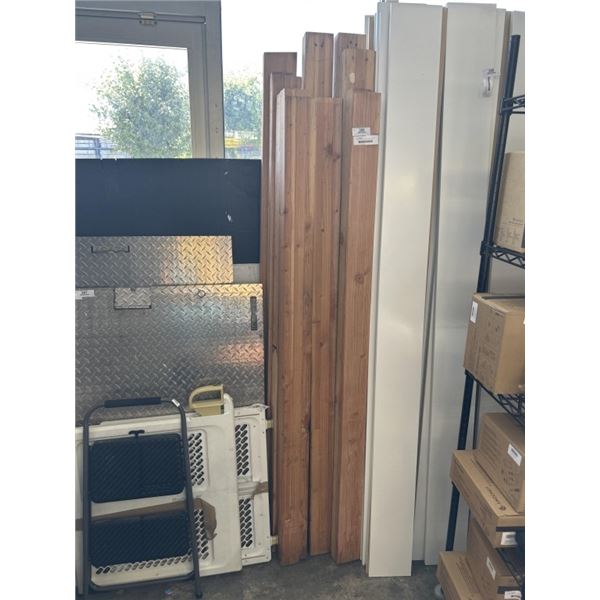 11PCS DOUGLAS FIR BLUE TREATED PRE ENGINEERED 4.5" x 3" BOARDS