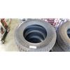 Image 1 : SET OF 4 GOODYEAR WRANGLER WORKHORSE ALL SEASON M+S 235/65R16 TIRES, IN GOOD USEABLE CONDITION, SEE 
