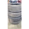 Image 4 : SET OF 4 GOODYEAR WRANGLER WORKHORSE ALL SEASON M+S 235/65R16 TIRES, IN GOOD USEABLE CONDITION, SEE 