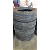 Image 4 : NEW SET OF 4 FIRESTONE TRANSFORCE CV 235/65/R16C TIRES, SEE PICTURES FOR TREAD DEPTH, GOOD USEABLE T