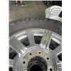 Image 3 : SET OF 4 FORD F350 8 BOLT 20" RIMS WITH NITTO RIDGE GRAPPLER RUBBER NEEDS REPLACEMENT