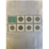 Image 1 : 7 CANADIAN RARE 50 CENT COINS 1968-1974 MINT CONDITION