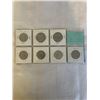 Image 2 : 7 CANADIAN RARE 50 CENT COINS 1968-1974 MINT CONDITION