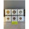 Image 1 : 6 - 1993 PROOF COIN SET 1 CENT TO 1 DOLLAR