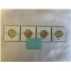 Image 2 : 4 - 2026 CANADIAN $1 COINS, FIFA WORLD CUP - COLOURED AND NON COLOURED