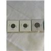 Image 2 : 3 NETHERLANDS WWI COINS, 1914 SQUAER 5 CENT, 1919 SILVER DIME, 1919 SILVER 25 CENT .640 SILVER