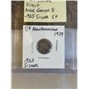 Image 1 : 1929 SILVER 5 CENT, KING GEORGE V NEWFOUNDLAND .925 SILVER