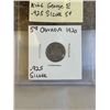 Image 1 : 1920 CANADIAN SILVER 5 CENT, KING GEORGE V .925 SILVER