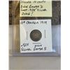 Image 1 : 1919 CANADIAN SILVER 10 CENT, KING GEORGE V LAST .925 SILVER DIME