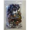 Image 1 : LOT OF VINTAGE GLASS BEADS BRACELETS AND NECKLACE