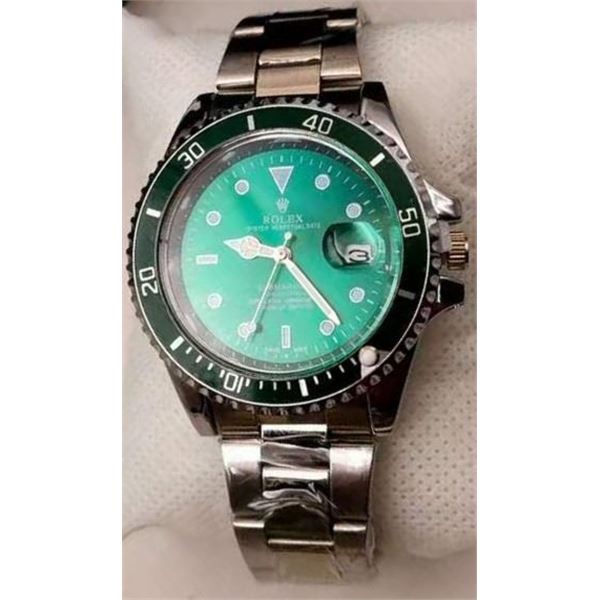 ROLEX SUBMARINER GREEN DIAL, GREEN BEZEL - UNAUTHENTIC