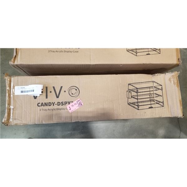 VIVO 3 TRAY ACRYLIC DISPLAY CASE