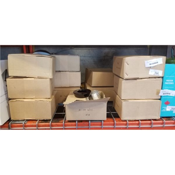 LARGE LOT OF NEW WOODEN VASE STANDS / RINGS / LAMP BASES?