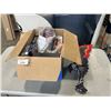 Image 1 : BOX OF TOYS INCLUDING DISNEY MIRRORVERSE GENIE, BRAIN BUSTERS WOODEN & METAL PUZZLES, DOMINOS, KID T