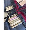 Image 3 : APPROX 20 DRUM STICKS INSIDE "THE COFFIN CASE" SOFT MUSICAL INSTRUMENT CASE