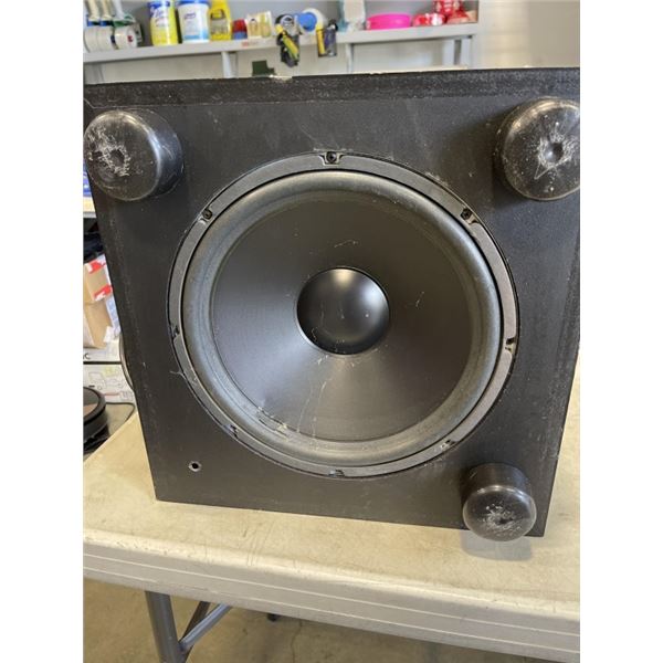 SOUND DYNAMICS RTS SERIES SUB WOOFER. WORKING. MODEL RTS 1200
