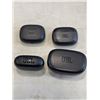Image 1 : 4 PAIRS OF JBL BLUETOOTH EARBUD SETS