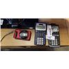 Image 1 : FUJIFILM EXR 16 MEGA CMOS CAMERA  AND 2 TEXAS INSTRUMENT CALCULATORS. MODELS TI-40XIIS AND BAII PLUS