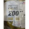 Image 4 : HEAVY DUTY 200 FOOT YELLOW LIGHTED EXTENSION CORD. 10AWG/3C