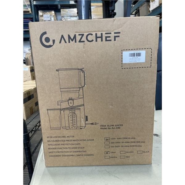 NEW AMZCHEF SLOW JUICER. MODEL NO: SJ-036