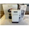 Image 1 : NEW EPICURE BURGER PRESS, MANDOLIN SLICER,  WEDGER, BBQ SKEWER SET, 4 PC CUTTING BOARD SET, OIL AND 