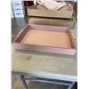 Image 1 : 3 NEW LEATHER TRAYS