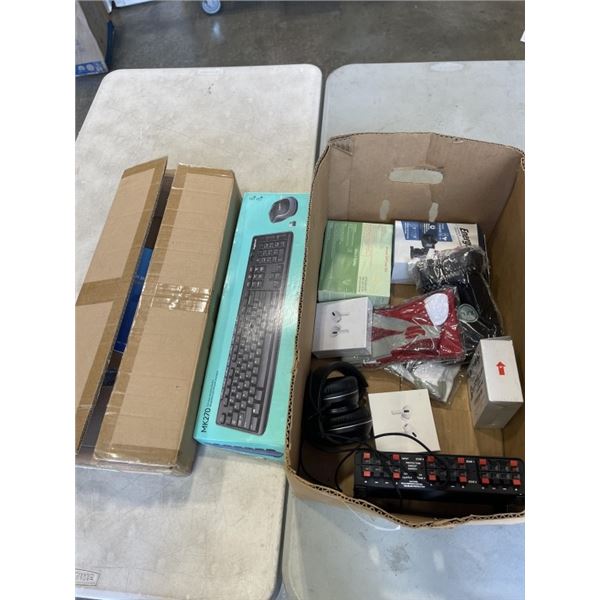 BOX OF ASSORTED ELECTRONICS