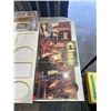 Image 5 : VINTAGE WEATHER STATIONS, BAROMETERS ETC, AND OAK PICTURE FRAME SETS, VINTAGE CLUE BOARDGAME