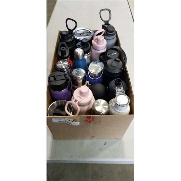 ASSORTED DUAL INSULATED WATER BOTTLES
