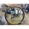 Image 1 : 45" DIAMETER BEVELLED WALL MIRROR.