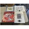 Image 1 : RICHARD SHORTY PRINTS AND GLASS PLATTER