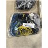 Image 5 : 2 BAGS FULL OF MISC COMPUTER CORDS AND 2 POWER BARS