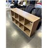 Image 2 : WOOD TONE 8 CUBBY CUBICLE SHELF