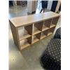 Image 3 : WOOD TONE 8 CUBBY CUBICLE SHELF