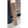 Image 3 : VIVO BLACK ELECTRIC SINGLE MOTOR DESK FRAME AND OUT OF BOX TABLE TOP