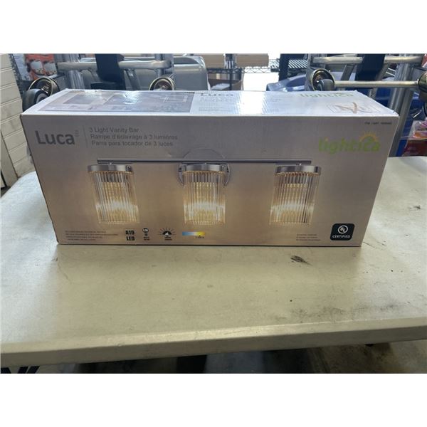 LIGHTICA LUCA 3 LIGHT VANITY BAR