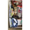 Image 5 : TRAY OF HARDWARE INCLUDING HEAVY DUTY ENTRANCE LEVER SET, 24" BUNGEE CORD, U2 UNIVERSAW SCREWS, DURA