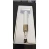 Image 3 : LAIFEN PREMIUM GOLDEN WHITE HAIR DRYER - TESTED WORKING, DOESNT GET HOT, RETAIL $219