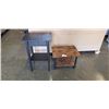 Image 1 : IKEA MALM NIGHT STAND AND ROLLING NIGHT STAND